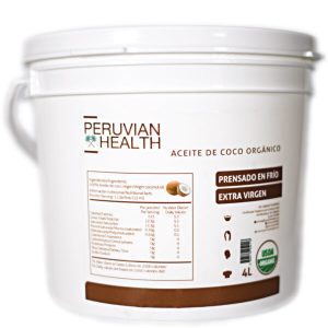 Aceite de Coco Virgen Orgánico 4L