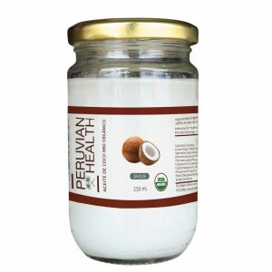 Aceite de Coco Refinado Orgánico (sin olor) 250ml