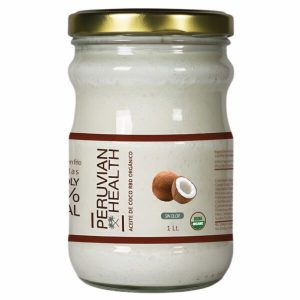 Aceite de Coco Refinado Orgánico (sin olor) 1L